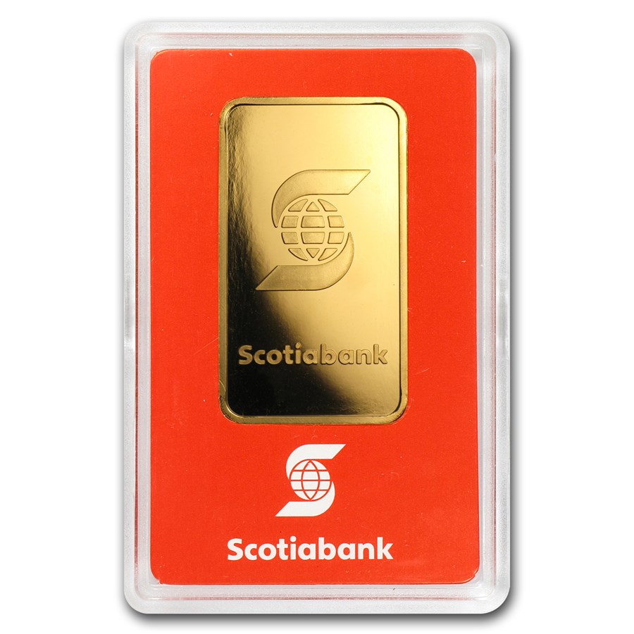1 oz Gold Bar - Scotiabank (In Assay)