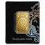 1 oz Gold Bar - Scottsdale Mint Certi-Lock® (Marquee, In Assay)