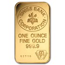 1 oz Gold Bar - Swiss Bank Corporation