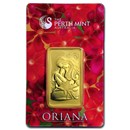 1 oz Gold Bar - The Perth Mint Oriana (In Assay)