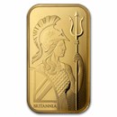 1 oz Gold Bar - The Royal Mint Britannia (In Assay)