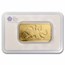 1 oz Gold Bar - The Royal Mint Una and the Lion