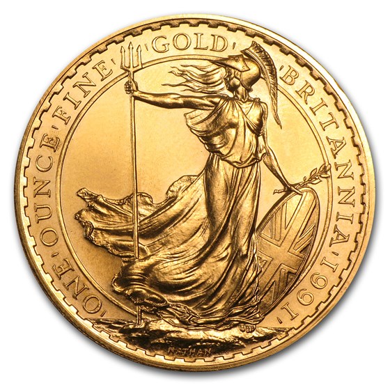 1 oz Gold Britannia Proof (Random Year, Abrasions) 1 oz Gold Britannia Proof (Random Year, Abrasions)
