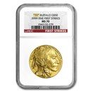 1 oz Gold Buffalo MS-70 NGC (Random Year)