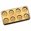 1 oz Gold Building Block Bars (2x4) in Wooden Box