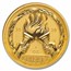 1 oz Gold Medal - 2020 UHR Flames of Freedom Rev. PF 70- NGC FDI