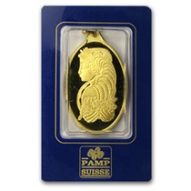 Buy oz Gold Oval PAMP Suisse Fortuna (In Assay Card) APMEX