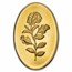 1 oz Gold Oval - PAMP Suisse Rose