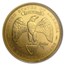1 oz Gold Round - $100 Gold Union George T. Morgan Gem Unc NGC