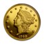 1 oz Gold Round - 1849 Pattern Double Eagle Proof NGC