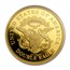 1 oz Gold Round - 1849 Pattern Double Eagle Proof NGC