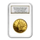 1 oz Gold Round - 1849 Pattern Double Eagle Proof NGC