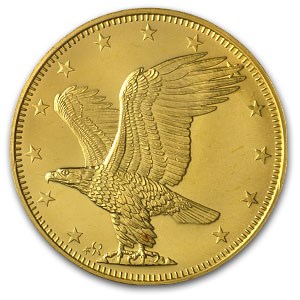 Buy 1 oz Gold Round - Benjamin Franklin Medal | APMEX