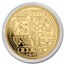 1 oz Gold Round - Bitcoin