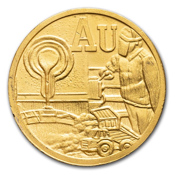 1 oz Gold Round- Cortez Gold Mines Safety Award