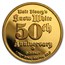 1 oz Gold Round - Disney Snow White 50th Anniversary
