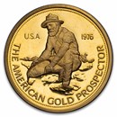 1 oz Gold Round - Engelhard (1976 Prospector)