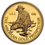 1 oz Gold Round - Engelhard (1976 Prospector)
