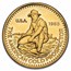 1 oz Gold Round - Engelhard (1985, Prospector, No Stars)