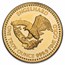 1 oz Gold Round - Engelhard (1985, Prospector, No Stars)
