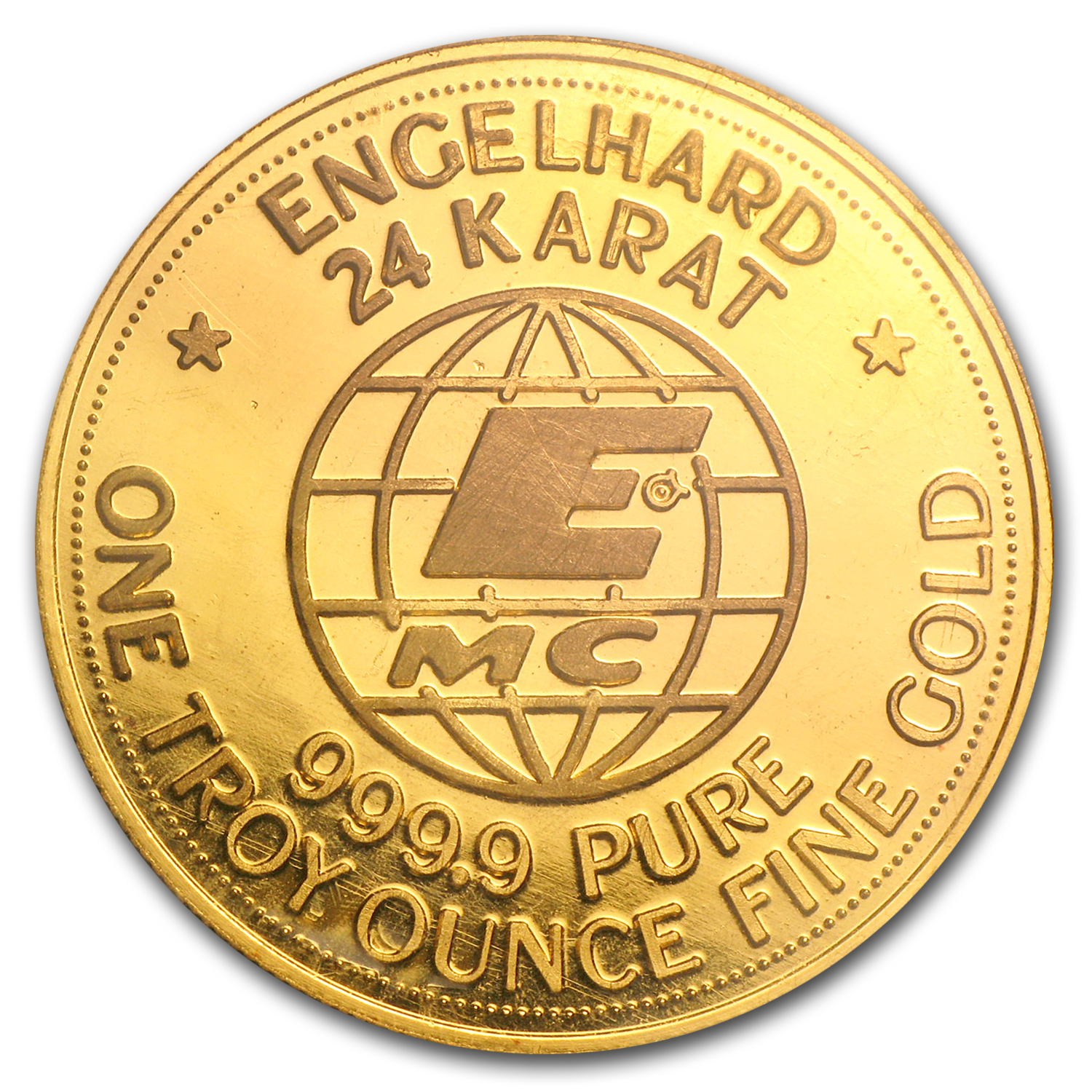 Buy 1 oz Gold Round - Engelhard (Prospector, .999+ fine) | APMEX
