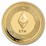 1 oz Gold Round - Ethereum