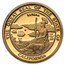 1 oz Gold Round - Great Seal of California (Original Packaging)