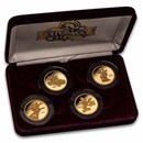 1 oz Gold Round - Hollywood Mickey (4 Piece Proof Set, #34/89)