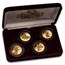 1 oz Gold Round - Hollywood Mickey (4 Piece Proof Set, #34/89)