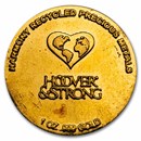 1 oz Gold Round - Hoover & Strong (Harmony Precious Metals)