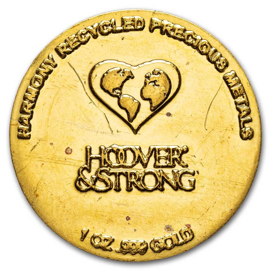 1 oz Gold Round - Hoover & Strong (Harmony Precious Metals)