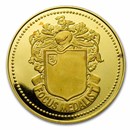 1 oz Gold Round - Johnson Matthey (Focus Medalist)