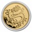 1 oz Gold Round - Lunar "Dragon" by D.G. Smalling