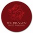 1 oz Gold Round - Lunar "Dragon" by D.G. Smalling