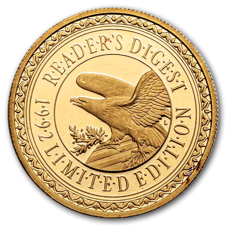 1 oz Gold Round- Reader's Digest