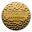 1 oz Gold Round - Scottsdale Tombstone Hammered Gold Piece