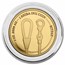 1 oz Gold Round - Shiba Inu
