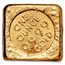 1 oz Gold Square - Australian Bullion Co. (Vintage, Poured)