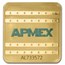 1 oz Gold Square Bar - APMEX (Encapsulated w/Assay)