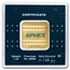 1 oz Gold Square Bar - APMEX (Encapsulated w/Assay)
