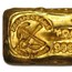 1 oz Hand Poured Gold Bar - PG & G