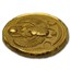 1 oz Hand Poured Gold Round - Limited Mintage: Scarab Beetle