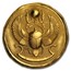 1 oz Hand Poured Gold Round - Limited Mintage: Scarab Beetle