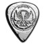 1 oz Hand Poured Silver Guitar Pick