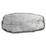 1 oz Hand Poured Silver Relic Bar - Viking Longship