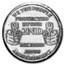 1 oz Hand Poured Silver Round - 2nd Amendment Dual Pistols