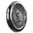 1 oz Hand Poured Silver Round - 2nd Amendment Skull