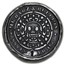 1 oz Hand Poured Silver Round - Pirates Doubloon