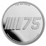 1 oz NASCAR 75th Colorized Silver Proof