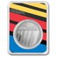 1 oz NASCAR 75th Struck Silver Round (TEP)